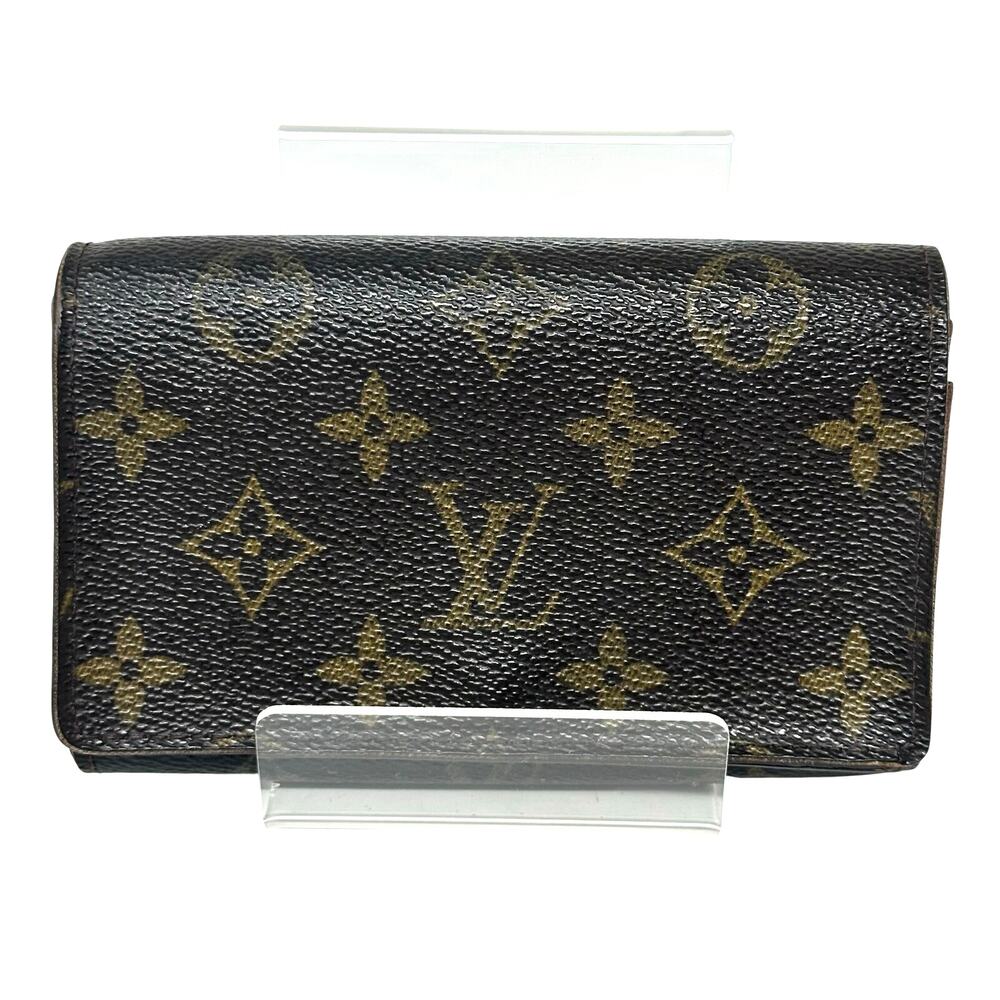 Louis Vuitton LV Monogram Porte Monnaie Tresor Wallet
